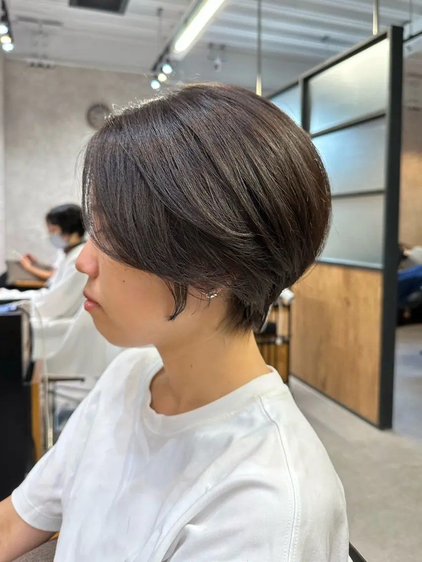 ショート カット トリートメント 越谷/ショートボブ /大野洸太のヘアスタイル