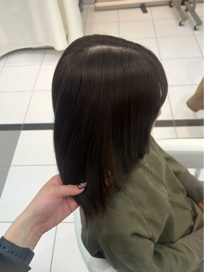 ミディアム XIA AIMIのヘアスタイル