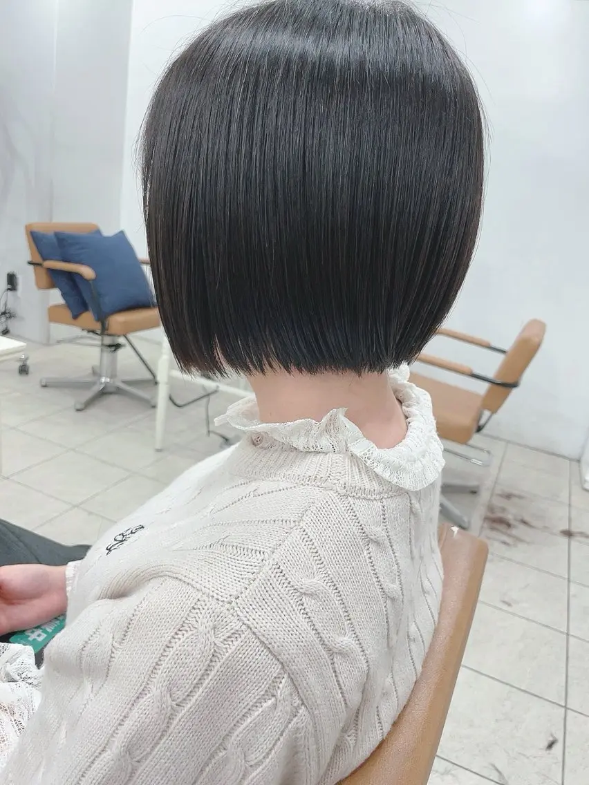 ショート ボブ レイヤーカット 髪質改善/ボブ/韓国 レイヤー💫あらいのヘアスタイル