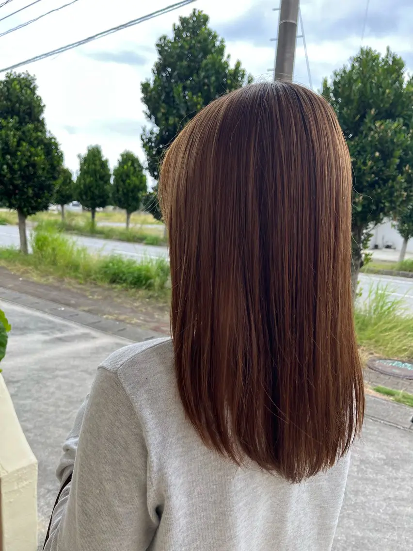 カット➕カラー➕トリートメント🩵の写真