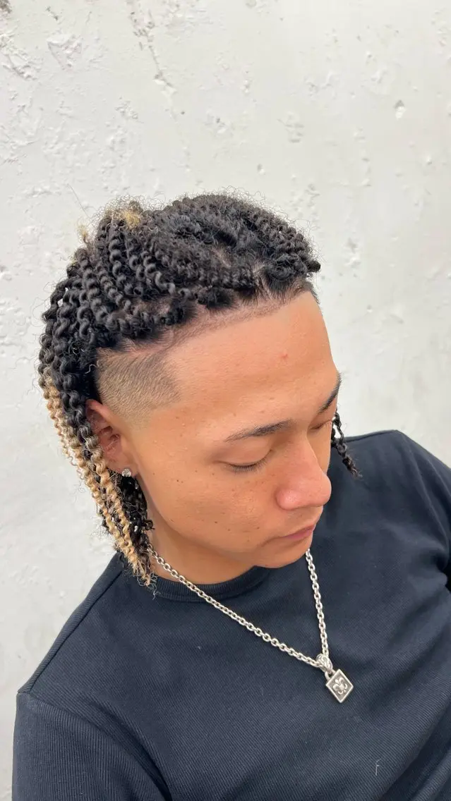 パーマ メンズ メンズパーマ 渋谷メンズ 松永蓮のヘアスタイル