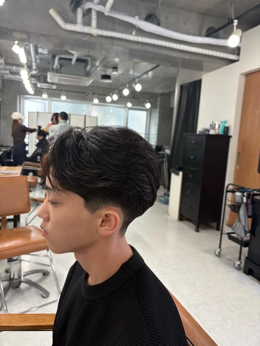 パーマ メンズ 下北沢メンズパーマ 特化園田　楓莉のヘアスタイル