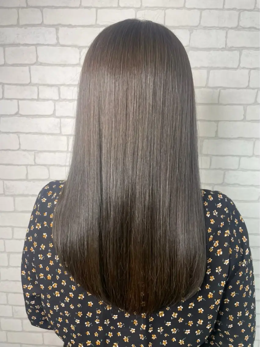 セミロング トリートメント 【溝の口の艶髪の神様 】EARTHのヘアスタイル