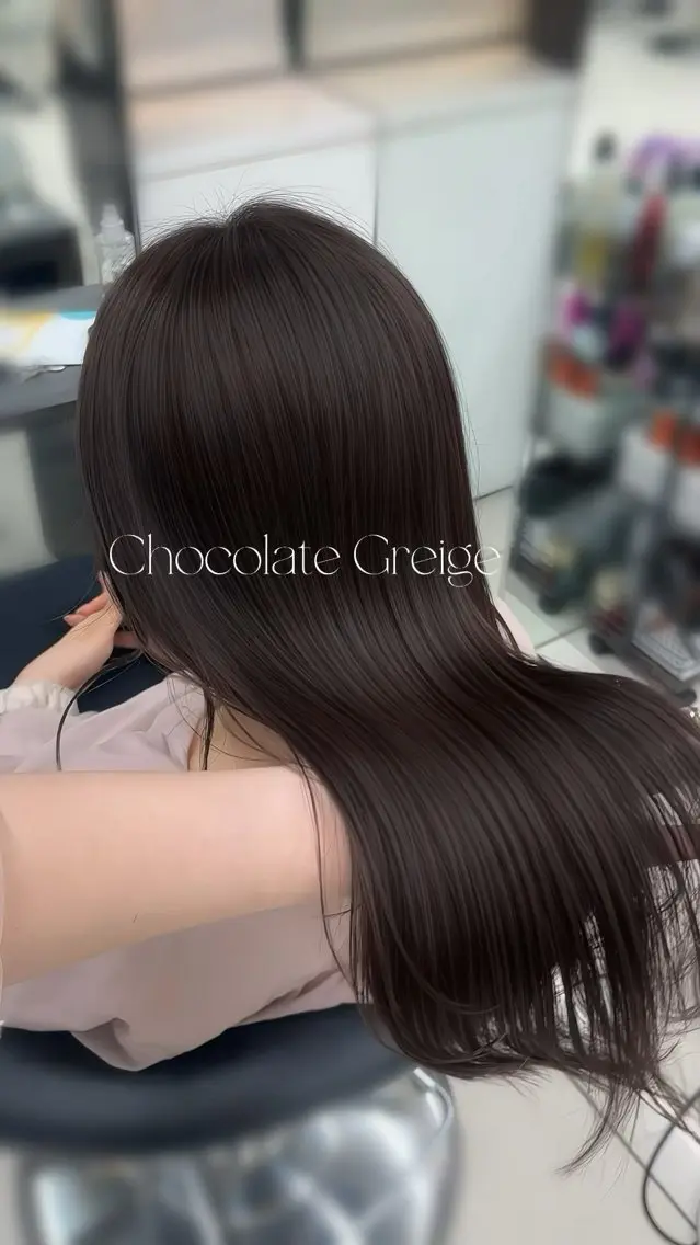 ロング ヘアカラー トリートメント レイヤー×艶髪🤎. 𝜗𝜚hitomiのヘアスタイル