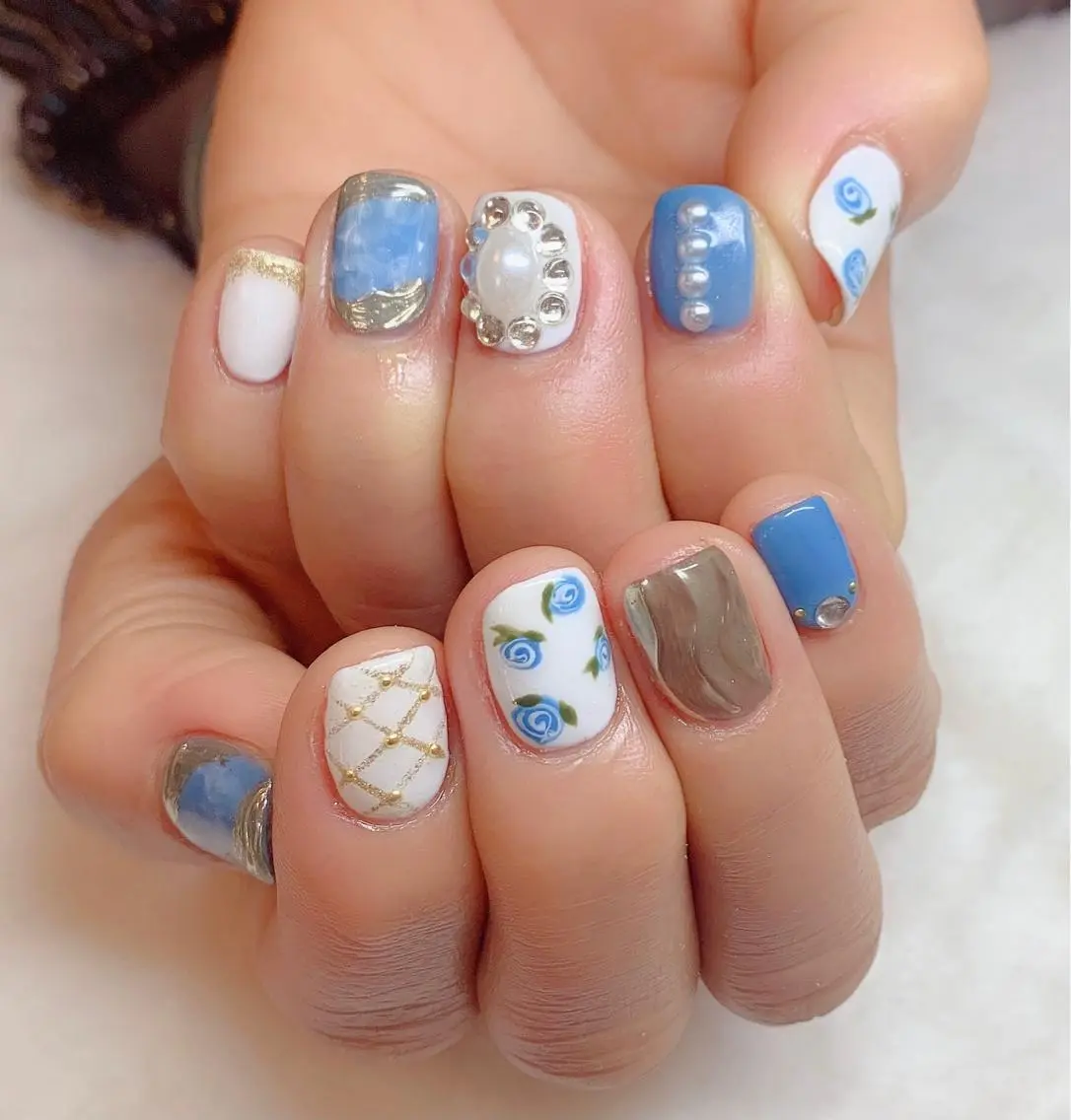 ネイル 🎀 moo~ 🎀のネイルデザイン