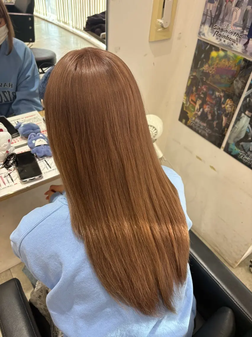 ロング カラー ヘアカラー トリートメント 推しカラー/ ミクのヘアスタイル