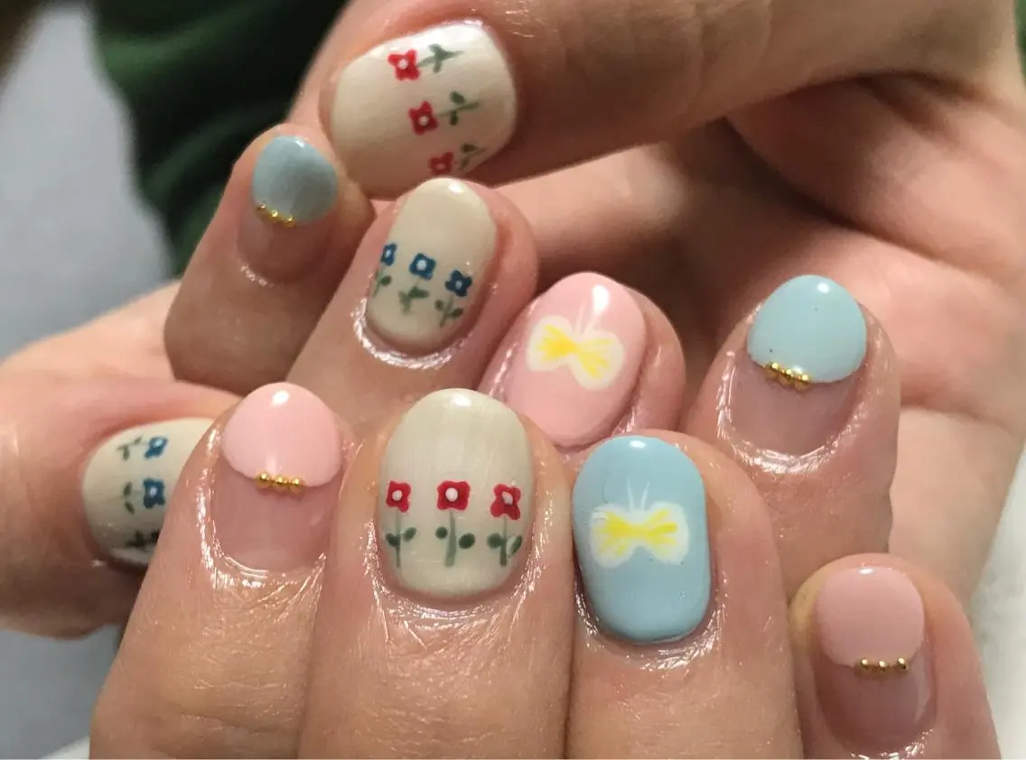 ネイル 佐藤 ゆうのネイルデザイン