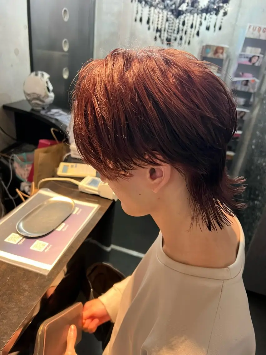 カラー ヘアカラー 松井 夏輝のヘアスタイル