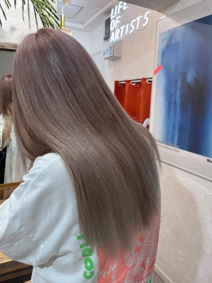 ロング カラー デザインカット/新宿 🕊️mao 🌿のヘアスタイル