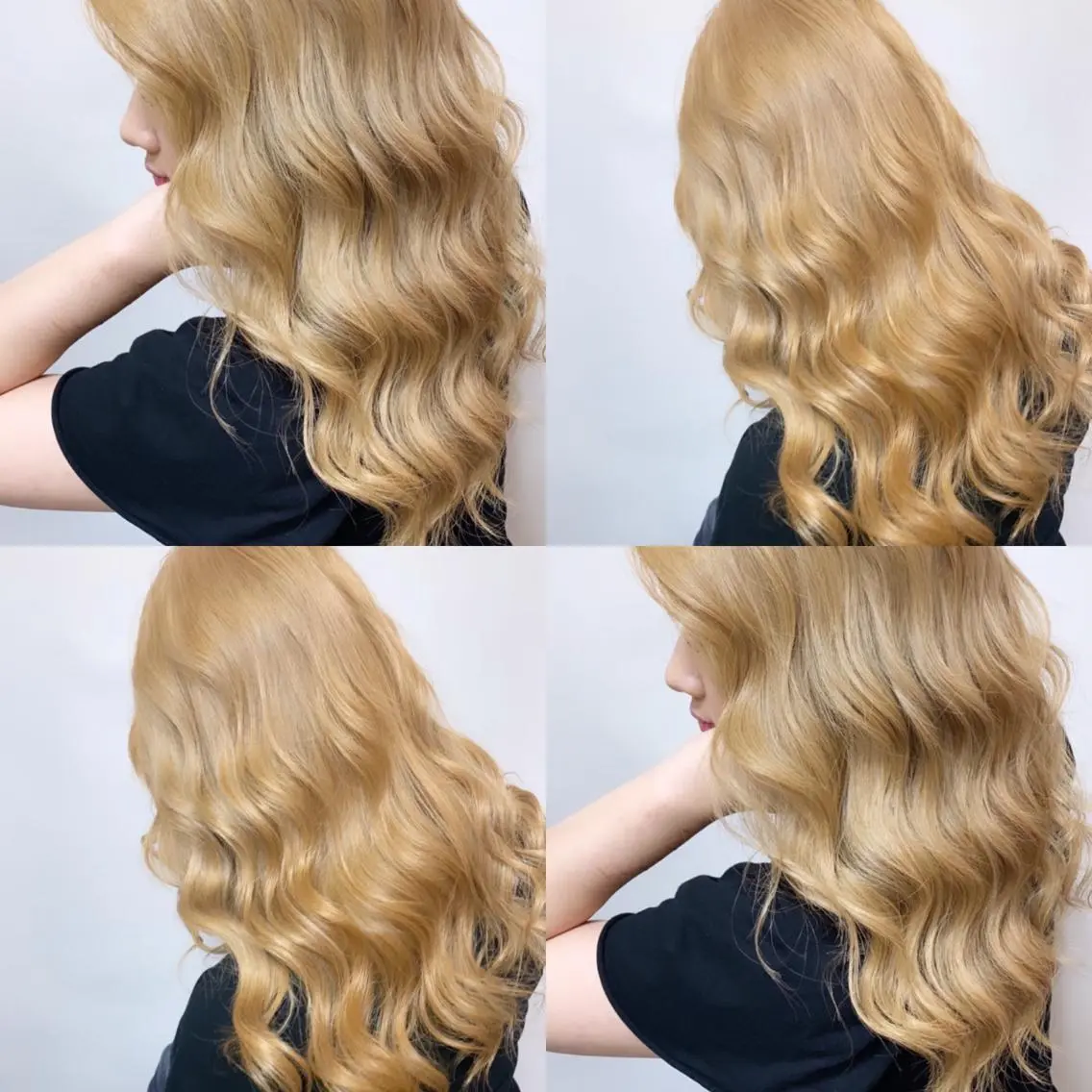 ロング カラー ヘアカラー Shiho お洒落な エクステ♡ハイトーンのヘアスタイル