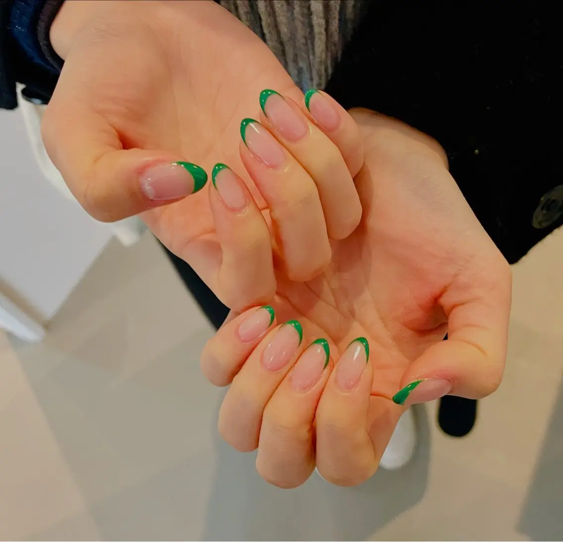 【新規限定】Hand フレンチ🫧(ベースカラーなし)(※オフ有りはメッセージお願いします)の写真