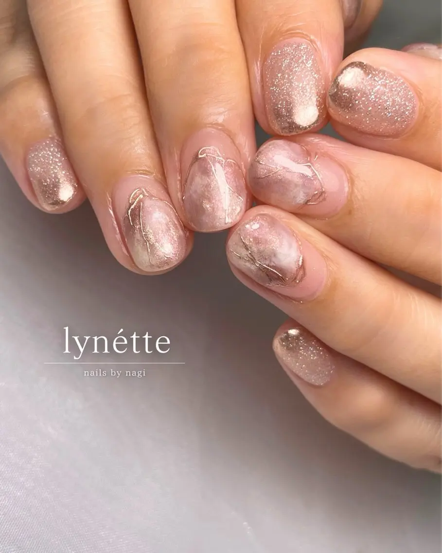 ネイル ニュアンスネイル lynétte 那覇ネイルサロンのネイルデザイン