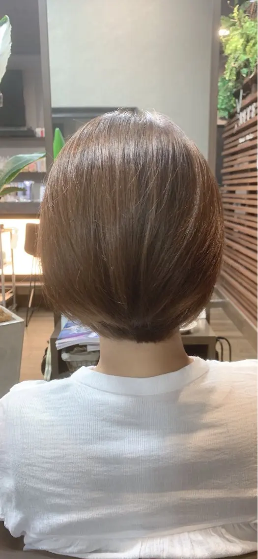 ショート ボブ ♣︎Rikitake Yasu ✂︎のヘアスタイル