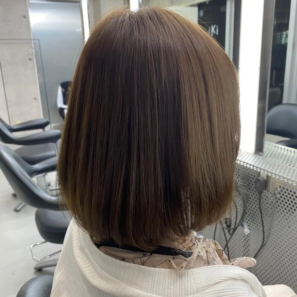 ミディアム パーマ TELA HAIR 石岡♡aikaのヘアスタイル