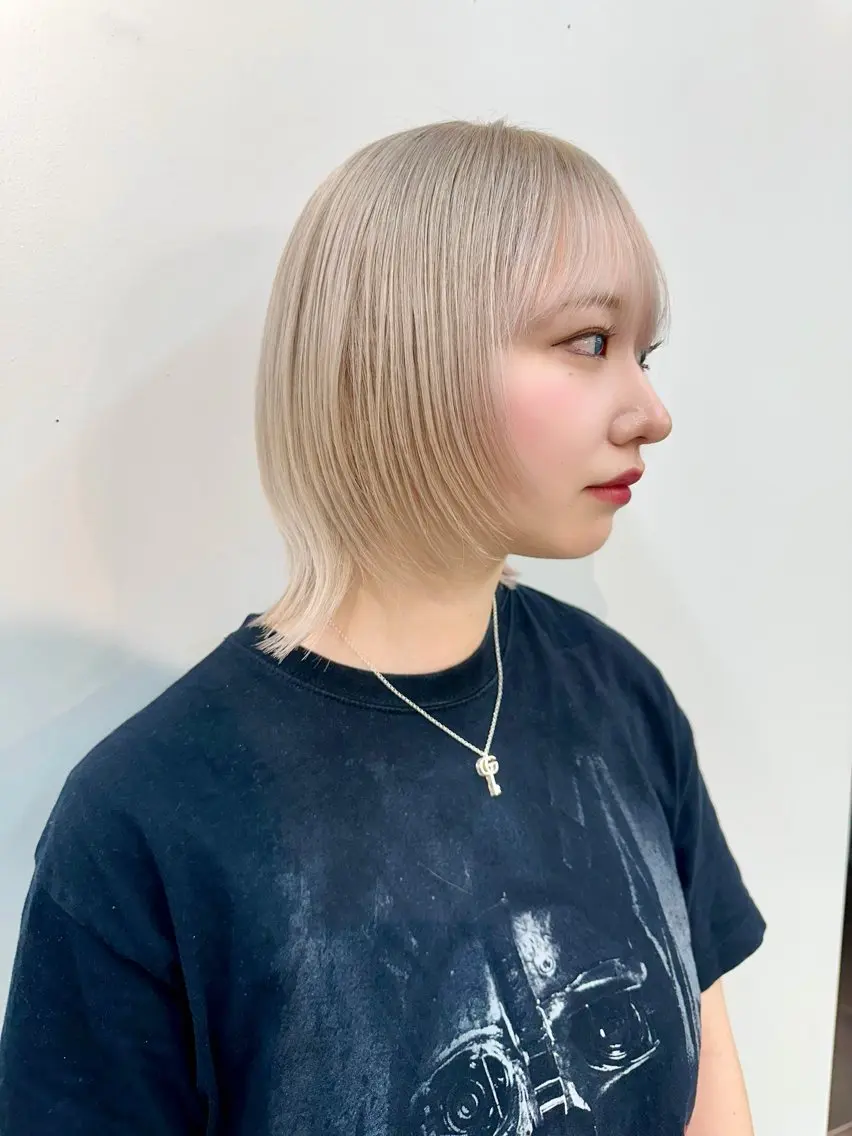 ショート カラー パーマウルフショート 濱田匠のヘアスタイル