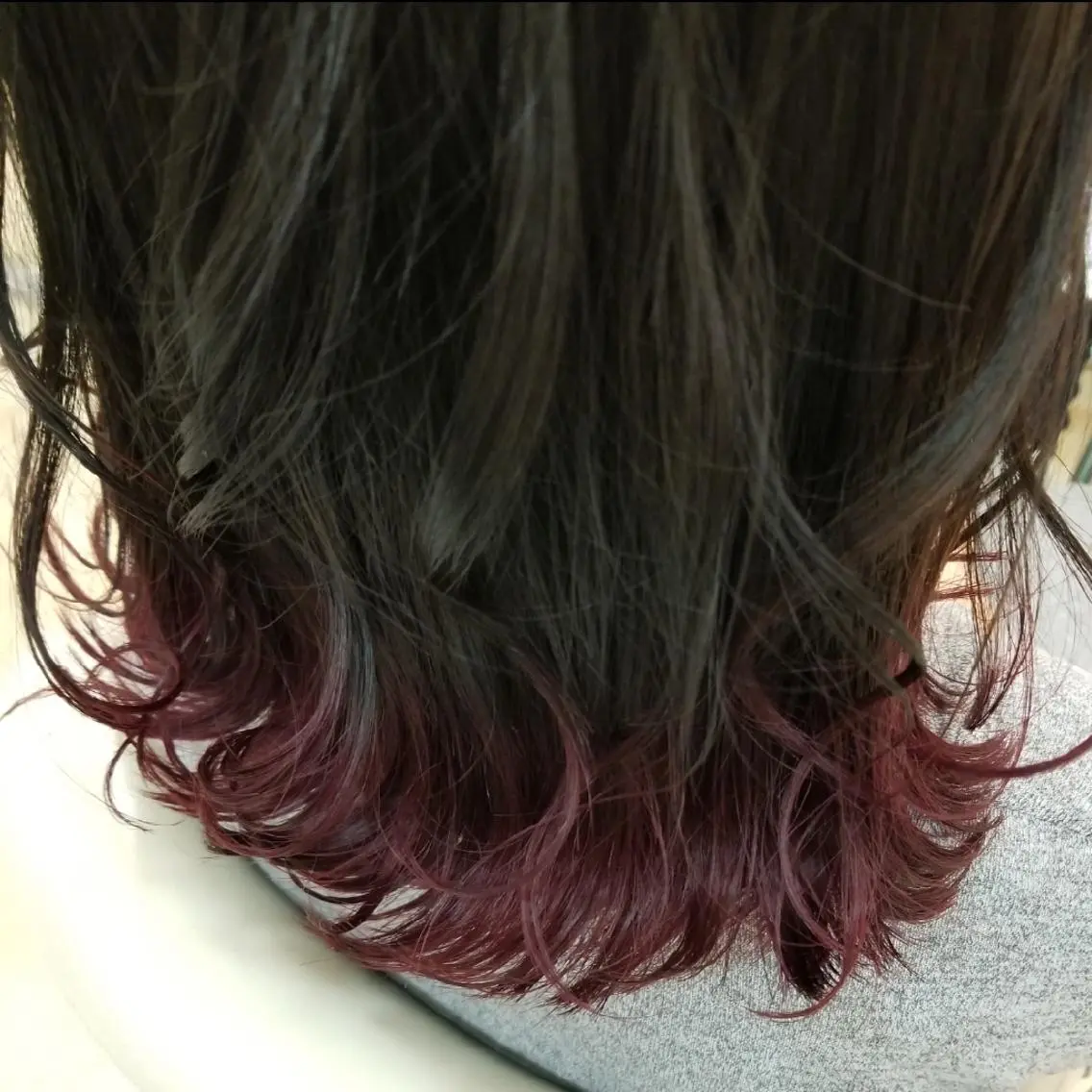 カラー ミディアム ヘアカラー SALOWIN栄 高須大貴のヘアスタイル