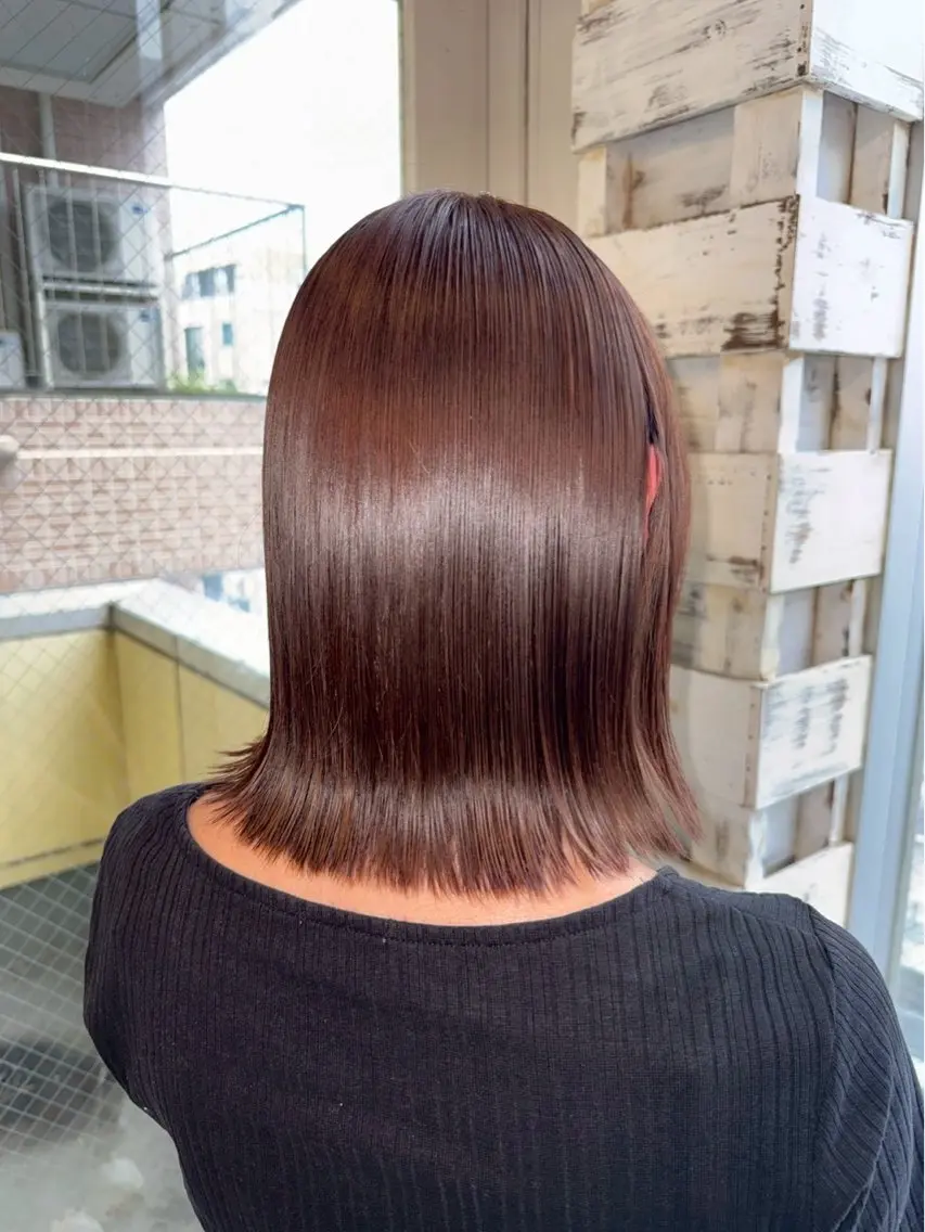 カラー ブラウンカラー ヘアカラー SHIZU ❄️⋆.˚のヘアスタイル