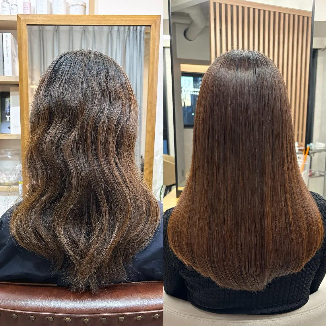 セミロング 髪質改善 縮毛矯正 トリートメント 【赤坂】髪質改善✨ 矢口嵩人のヘアスタイル