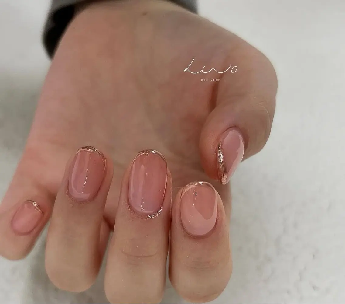 ネイル フレンチネイル lino 宝塚店のネイルデザイン
