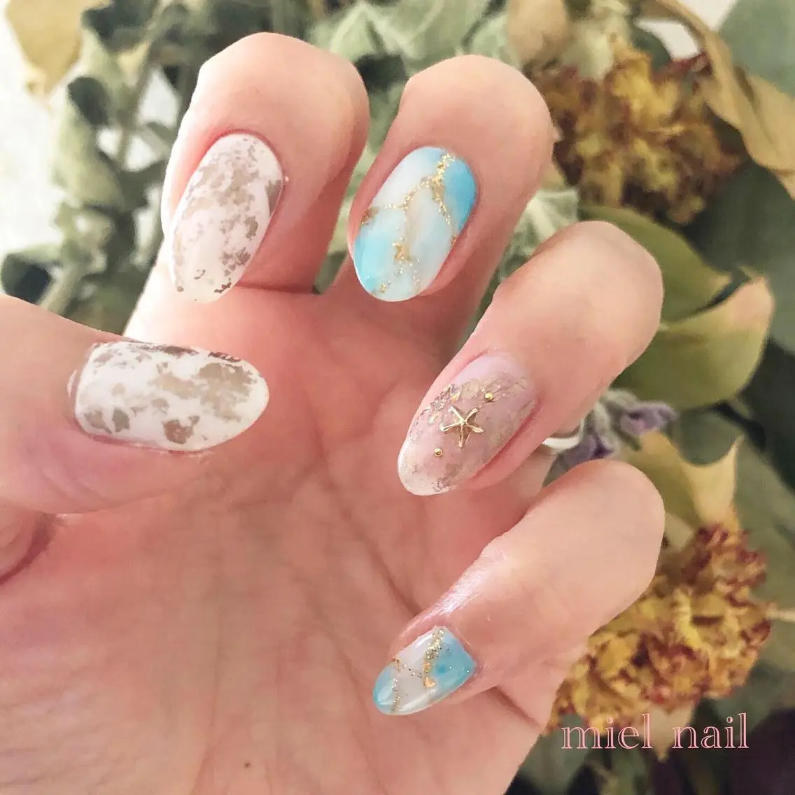 ネイル ハンドネイル miel nailのネイルデザイン