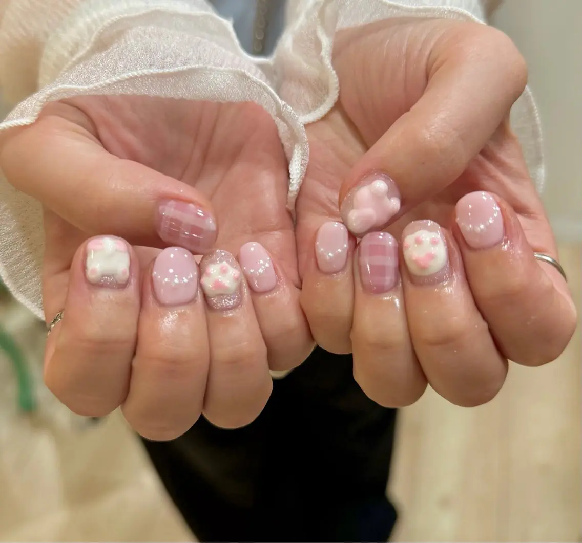 ネイル いちじゅう あおいのネイルデザイン