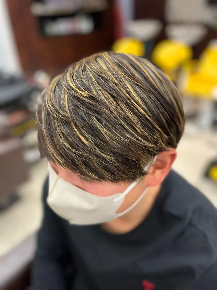 ショート カラー メンズ 産休の為お休みです! 小島凜のヘアスタイル