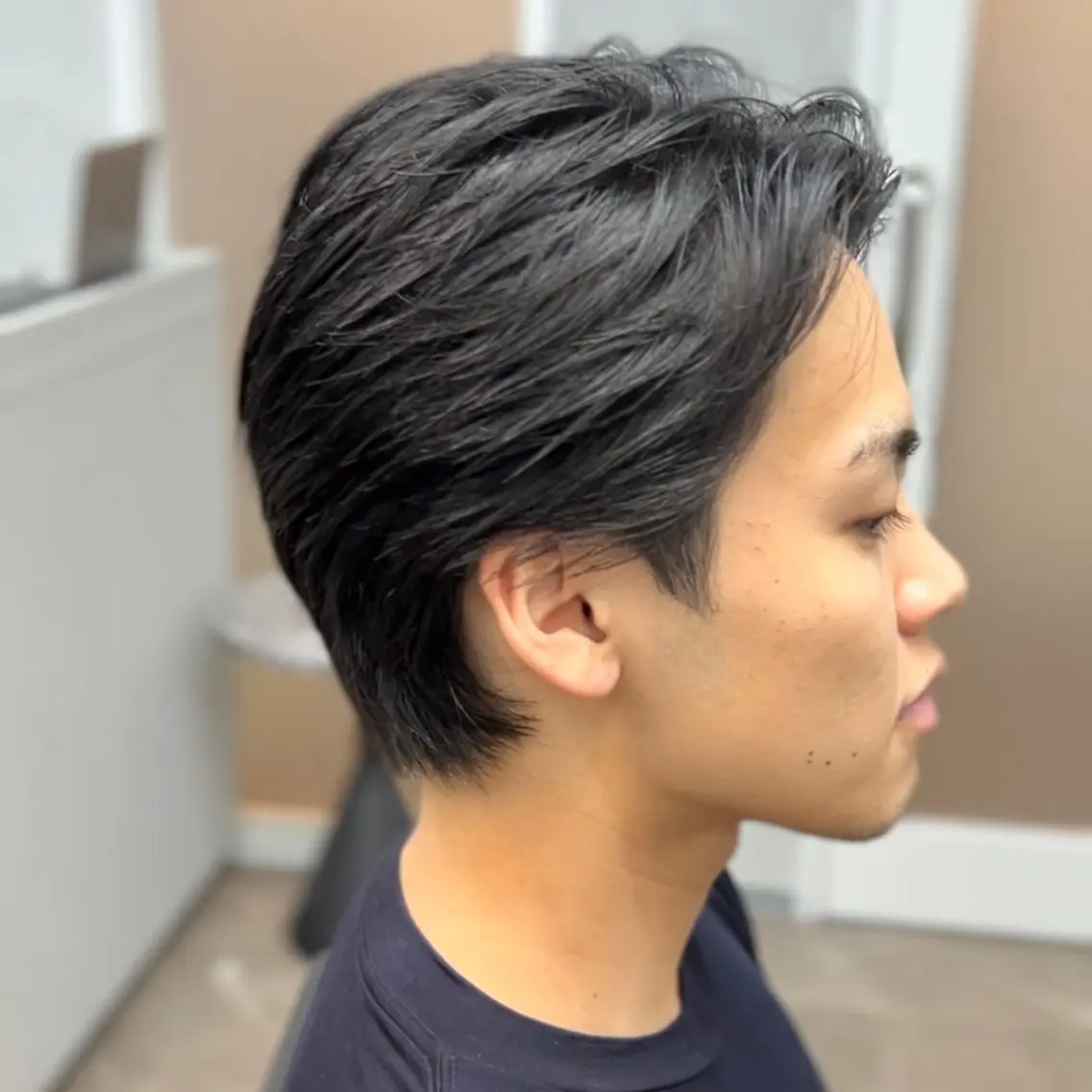 パーマ メンズ カット 縮毛矯正 ヘッドスパ 3月〜お店変わります 詳しくはインスタまでのヘアスタイル