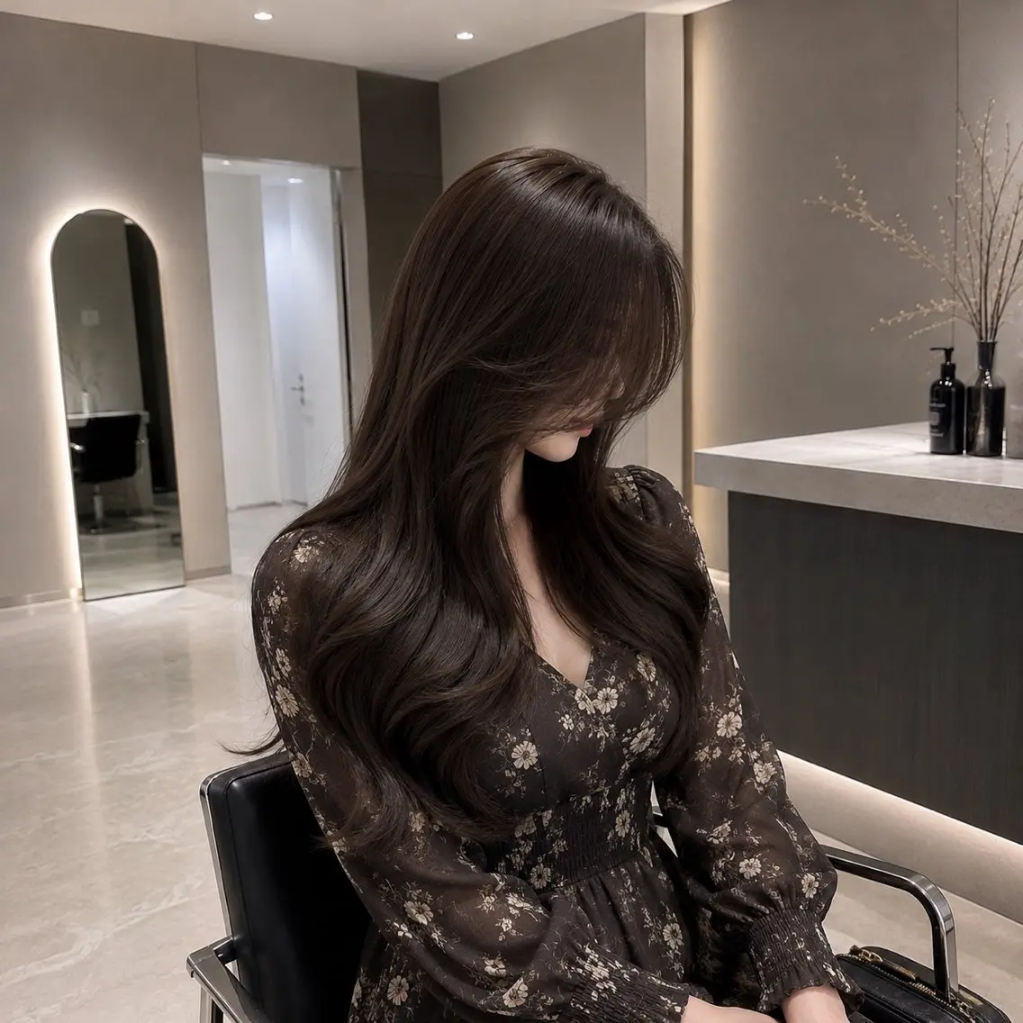 ロング 髪質改善 レイヤーカット カット ヘアカラー トリートメント 髪質改善×レイヤー 特化増原優斗のヘアスタイル