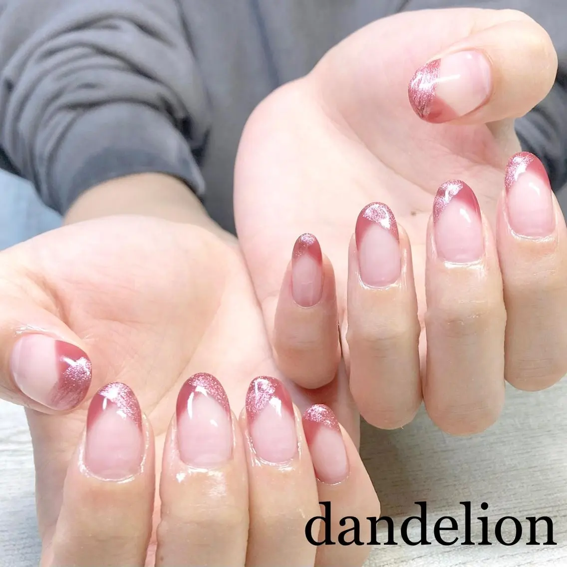 ネイル ハンドネイル ハンドケア dandelion ダンデライオンのネイルデザイン