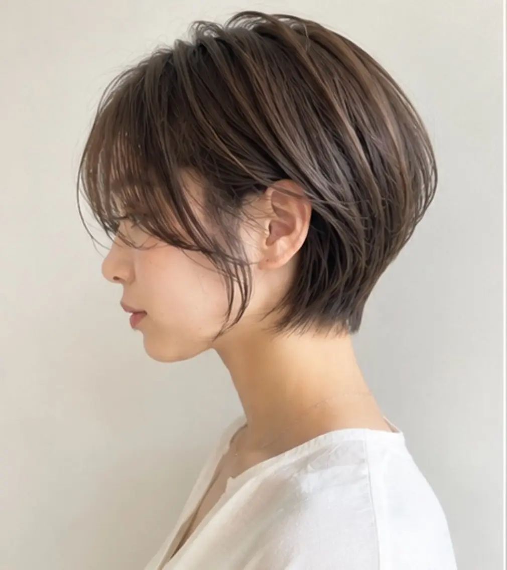 ショート ヘアカラー ヘッドスパ 坂本 雅哉のヘアスタイル