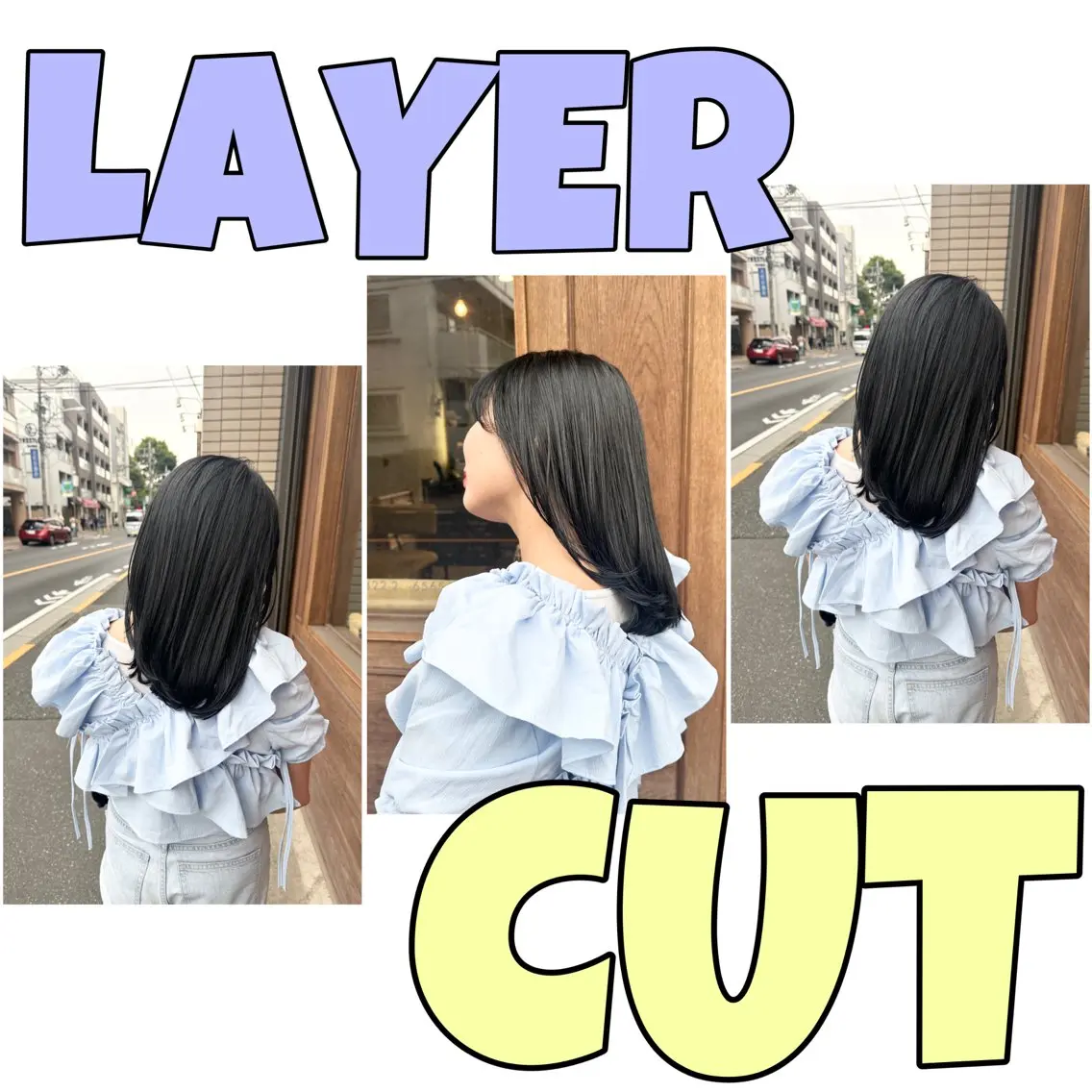 ミディアム 顔周りカット レイヤーカット カット ヘアカラー トリートメント 🫧一気にあか抜け 🫧mayuのヘアスタイル