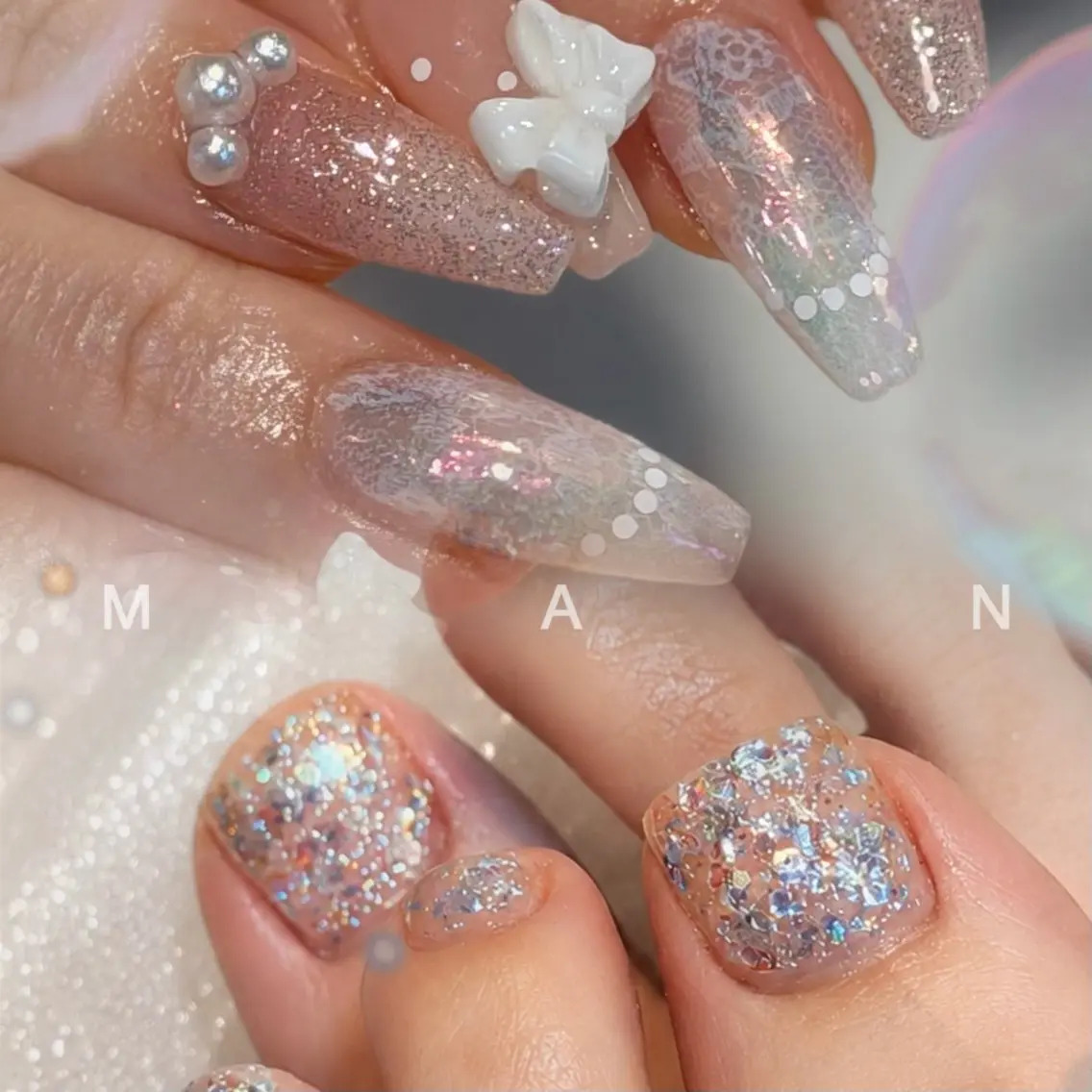 ミニモSALE🌟平日限定~選べる梅雨ネイル定額+フットマグネットorフラッシュワンカラー💗ソフトオフジェルオフ無料の写真