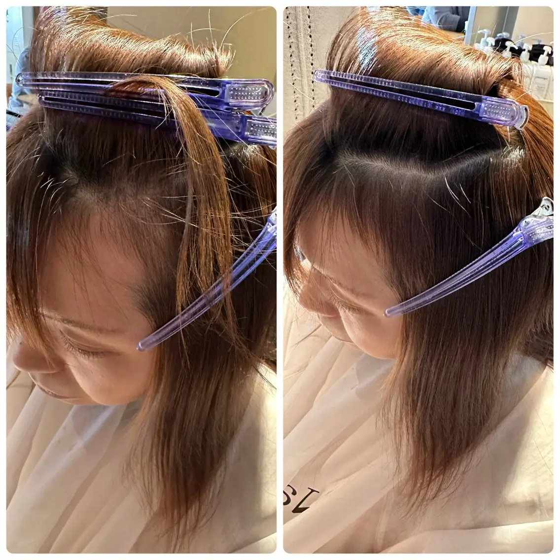 ミディアム 髪質改善・ クロスパーマ◎倉澤のヘアスタイル