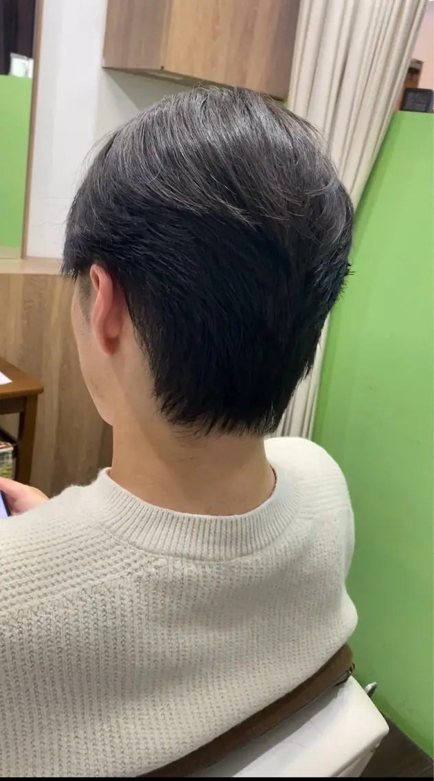 ・メンズカット→ 清潔感・扱いやすさ重視の写真