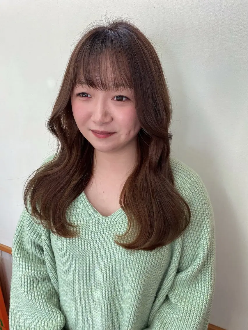 ロング 美容室ブランシュ 中島店🔆のヘアスタイル