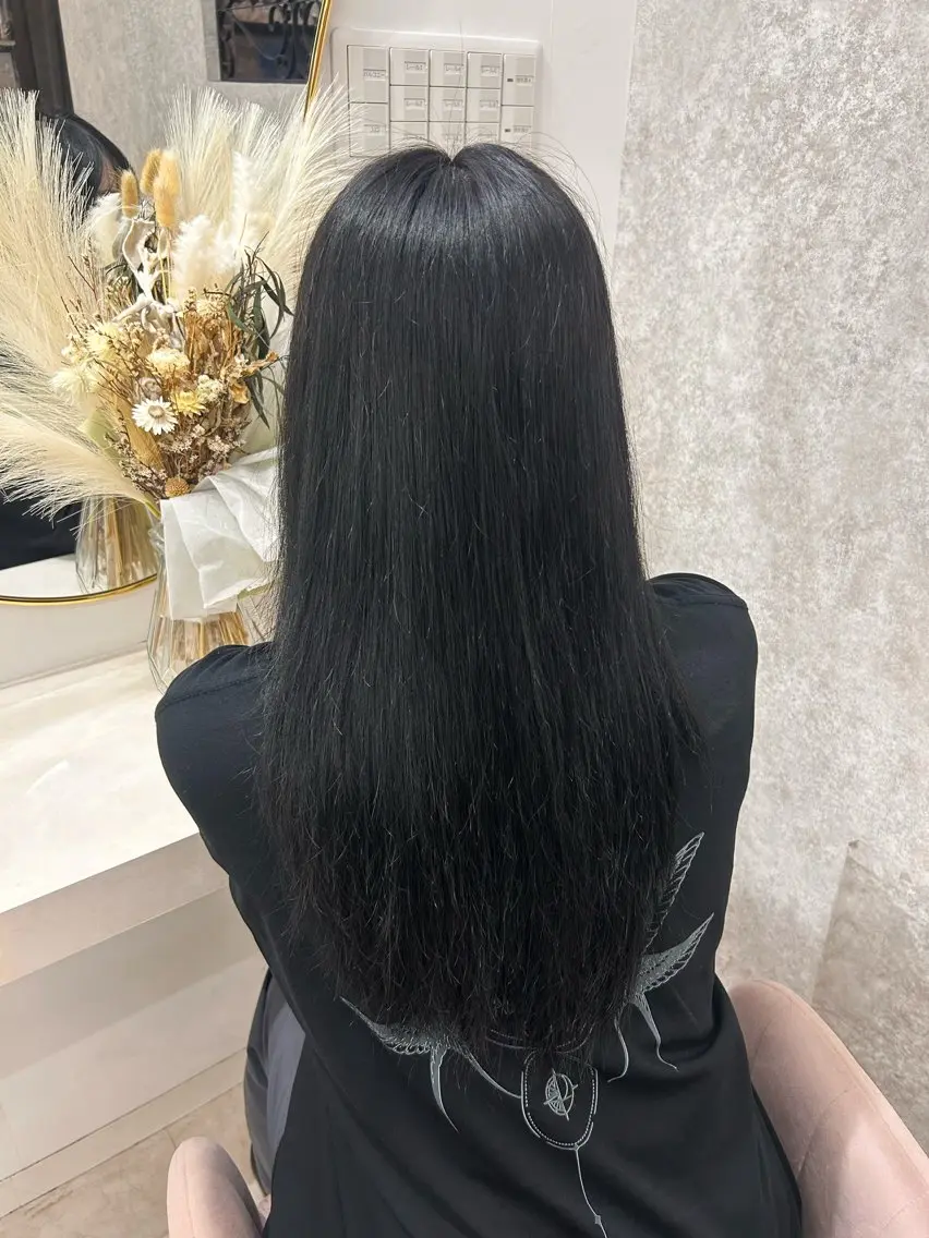20時-限定❕透明感艶カラー💗𓈒 𓂂𓏸＋1stepトリートメント付きの写真