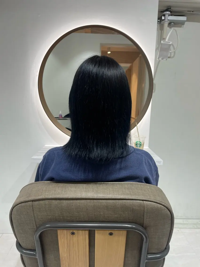 ミディアム 光岡 玲遠のヘアスタイル