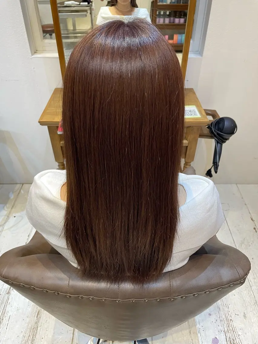 カラー shiomi H辻田 杏梨のヘアスタイル