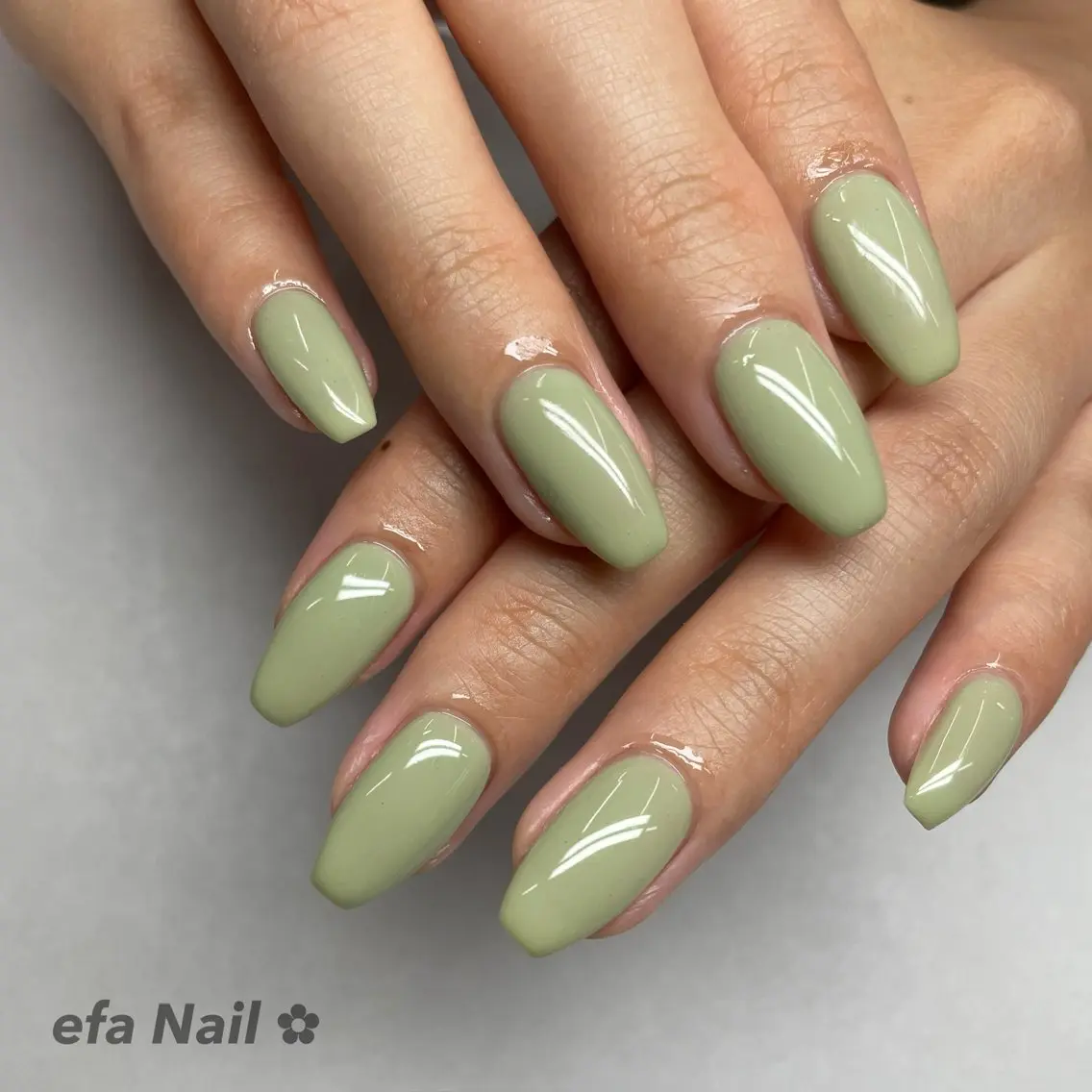 ネイル ピスタチオネイル efa Nail 🌺Okinawaのネイルデザイン