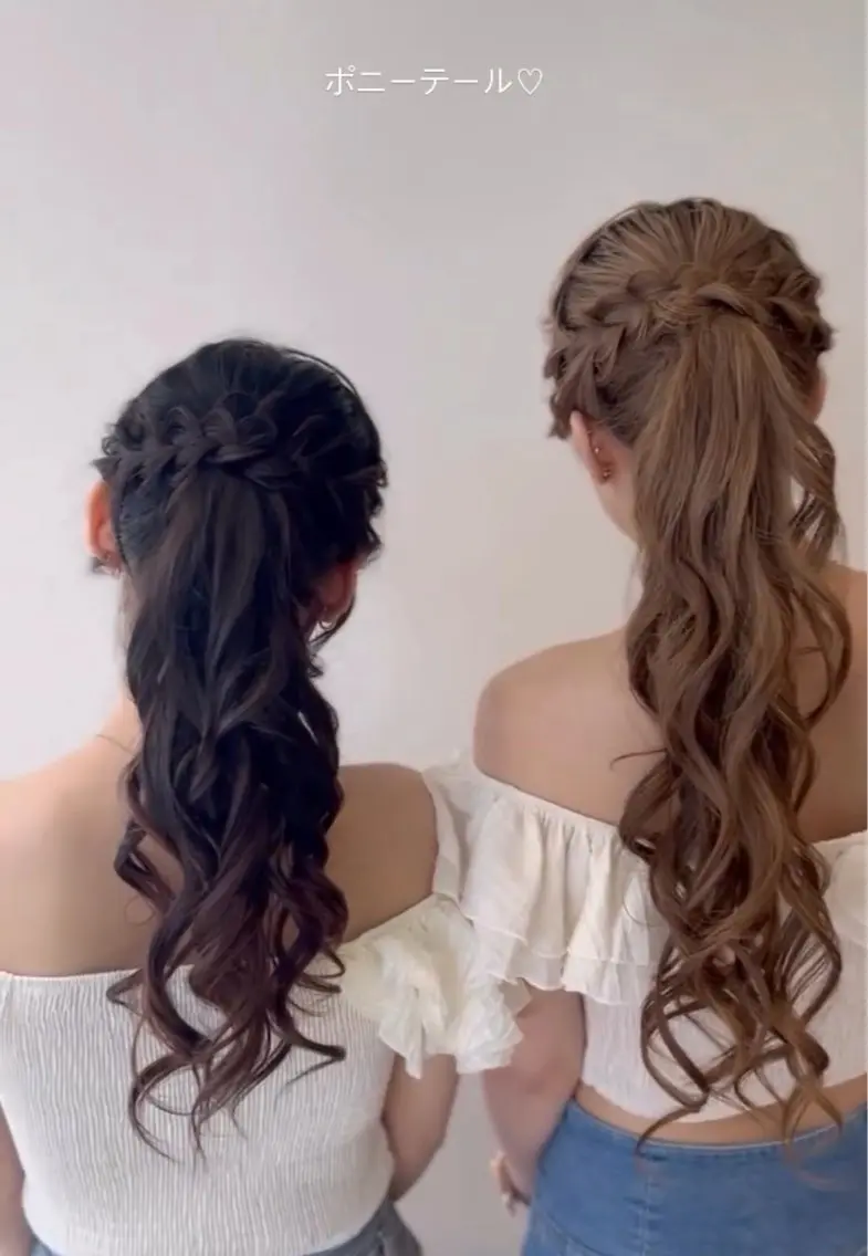 平日限定♡ポニーテールの写真