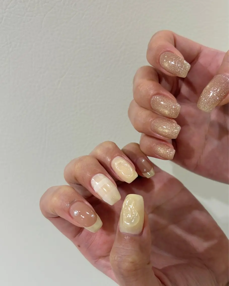 ネイル ハンドネイル 新宿ニュアンスネイル makotoのネイルデザイン