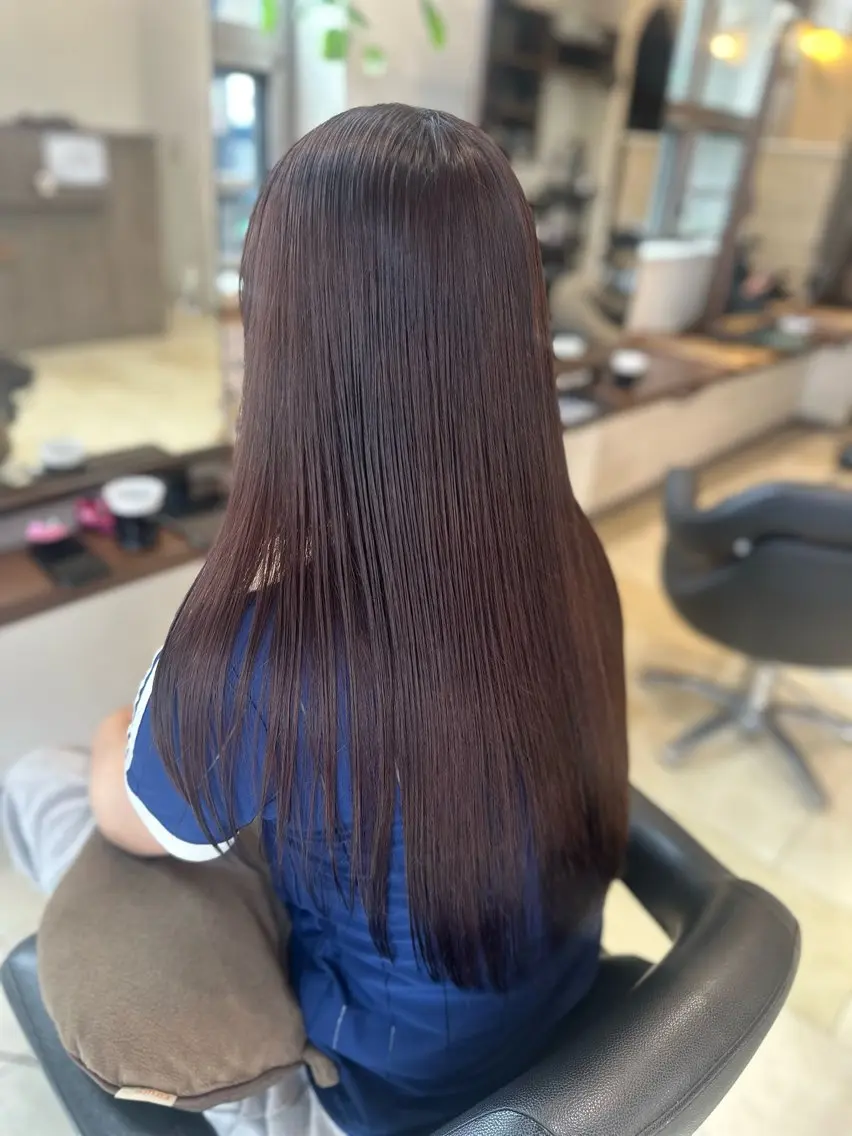 ロング カラー ヘアカラー 🩷 YUMIのヘアスタイル