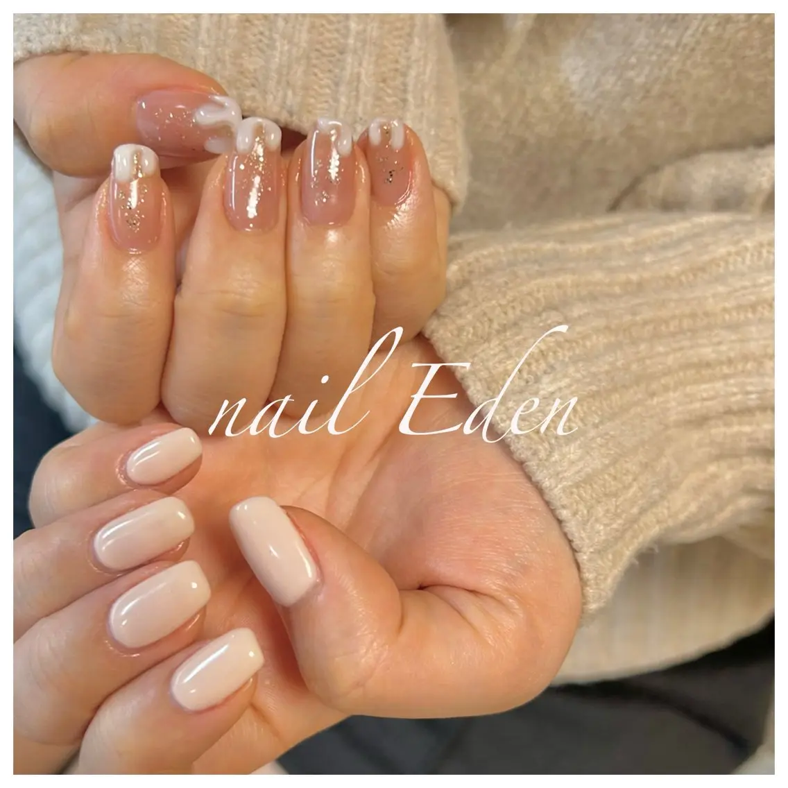 ネイル 持ち込み Eden ♾️のネイルデザイン