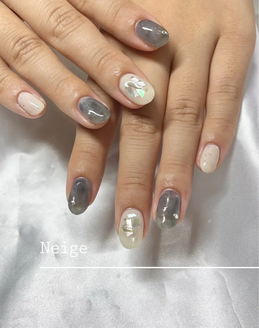 ネイル Neige‪𓂃ai ＊梅津 / 松尾のネイルデザイン