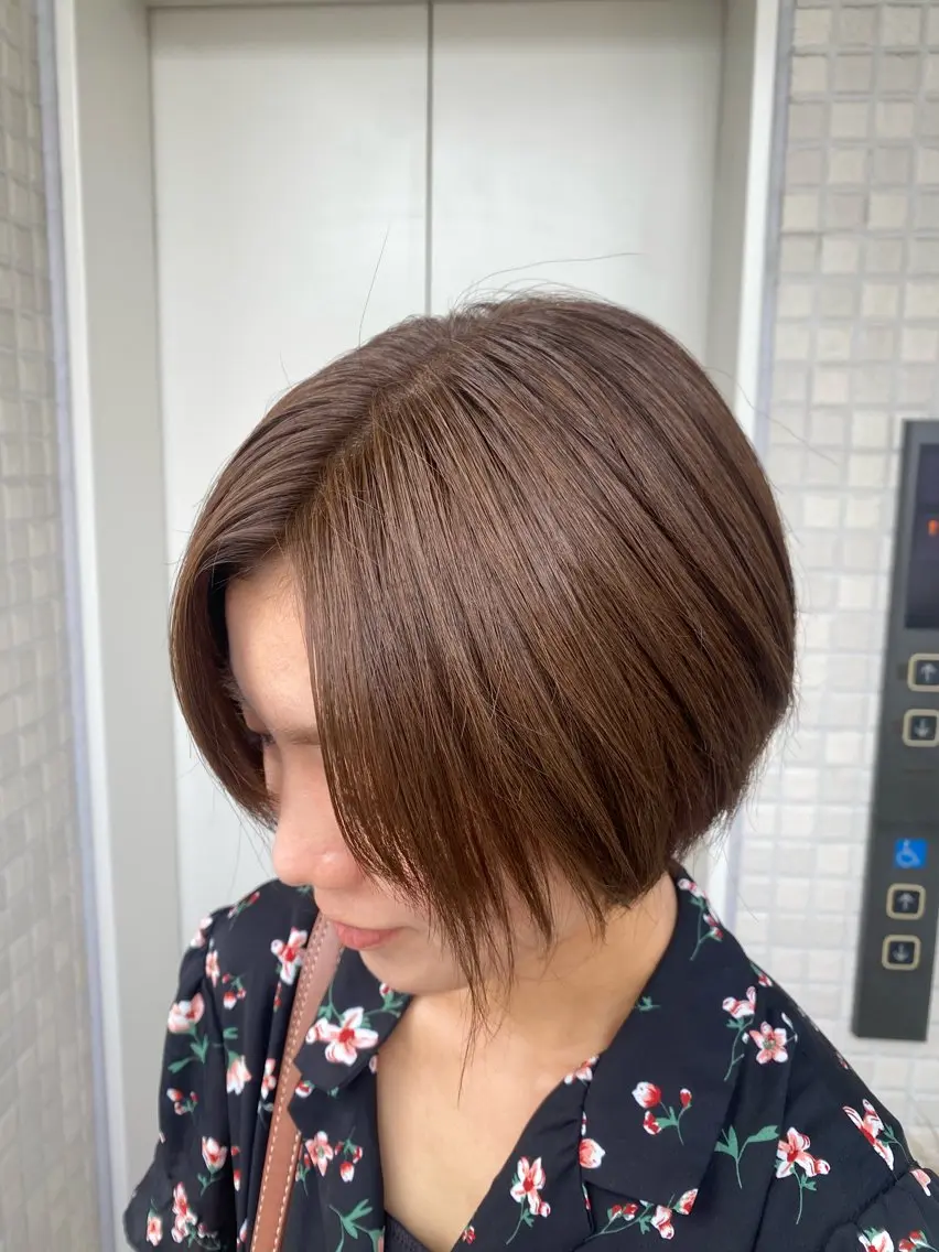 ショート 🌀ボブ/ミディアム /パーマ🌀ayaのヘアスタイル