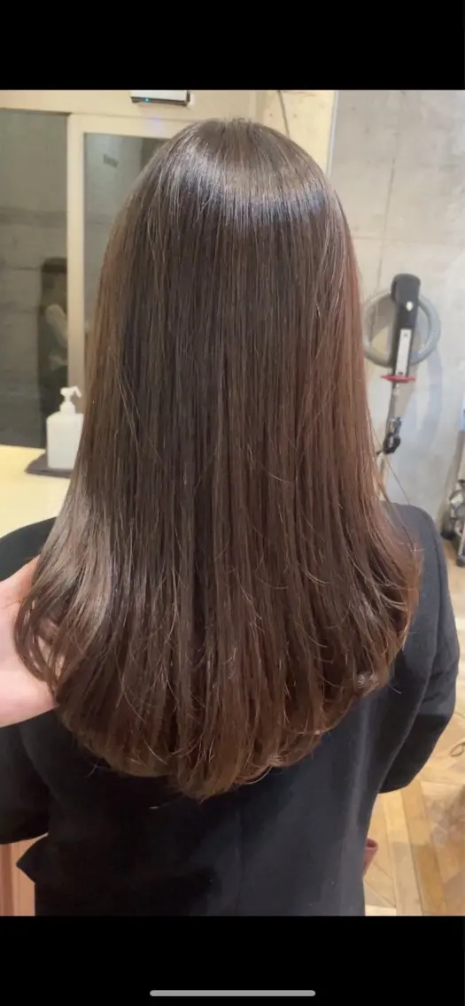 ロング パーマ デジタルパーマ カット パーマ トリートメント ご新規様限定 透明感カラーKANAのヘアスタイル