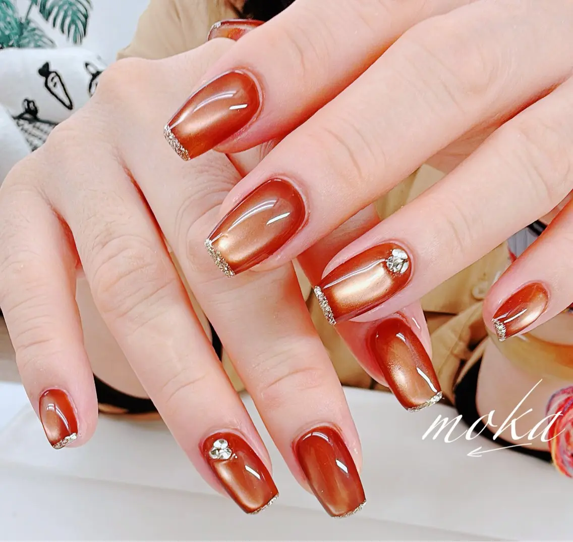 ネイル 胡蝶蘭レディースサロ ンNailMOKAのネイルデザイン