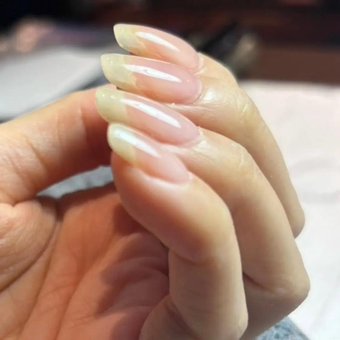 ネイル ジェルネイル パラジェル ハンドネイル Cure.美爪育成 salon 岡澤のネイルデザイン
