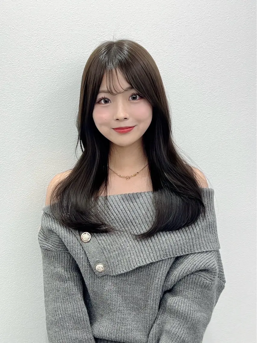 セミロング 韓国レイヤー🩶🌙 Ryoseiのヘアスタイル