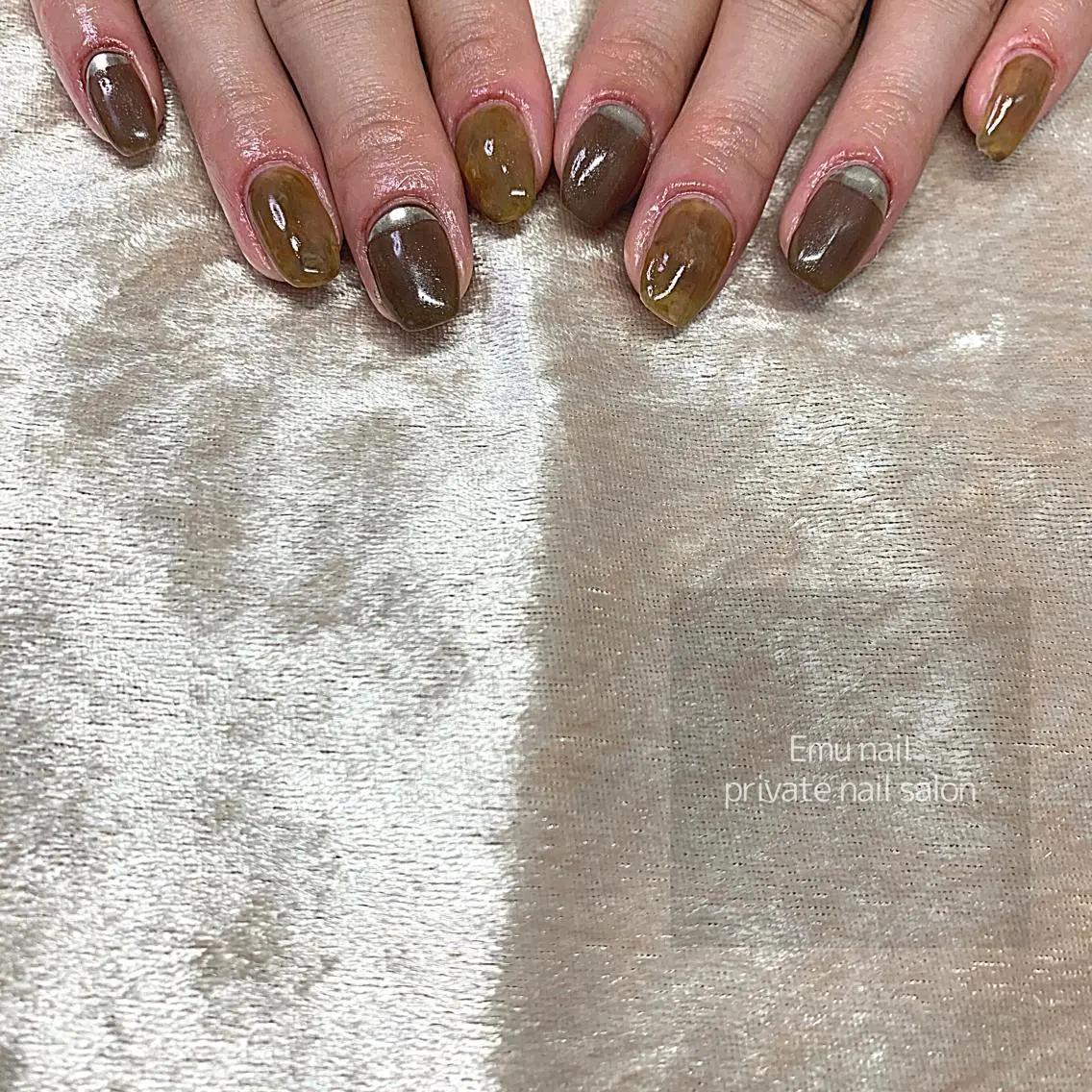 ネイル 持ち込み emu nailのネイルデザイン